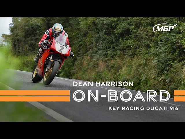 DEAN ON THE DUKE!! - Dean Harrison Ducati 916 On-Board | Manx Grand Prix 2023