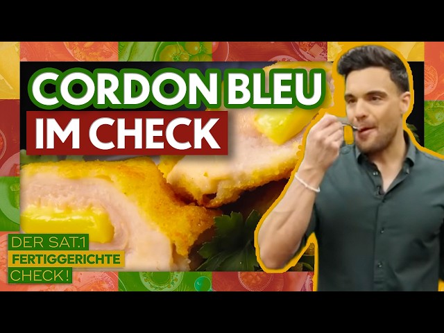 Cordon Bleu Compared: Frozen Meal vs. Freshly Cooked! | Sat.1 Frozen Food Review
