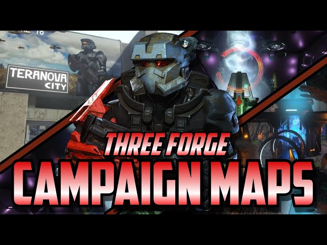 THREE INTENSE Campaign Forge Maps! | Halo Infinite Showcase
