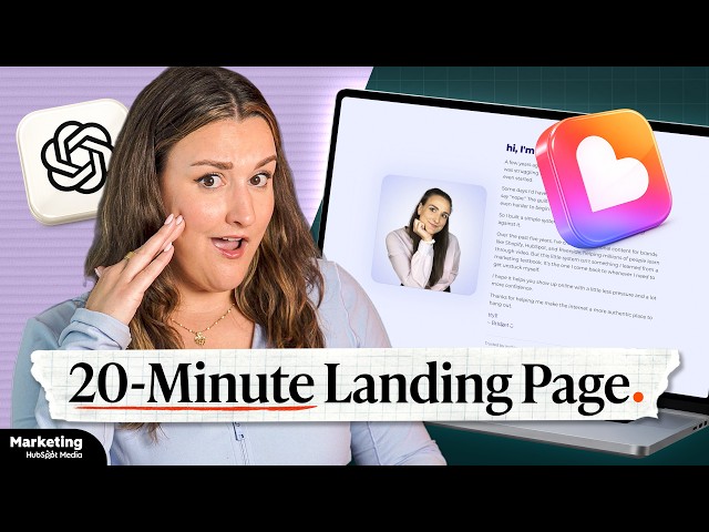 I Built the Same Landing Page in Under 20 Minutes Using Lovable + ChatGPT
