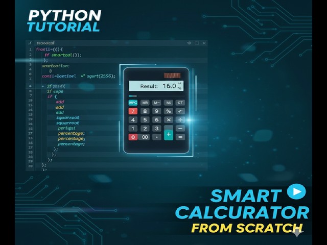 How to Make a Smart Calculator in Python | Step-by-Step Tutorial