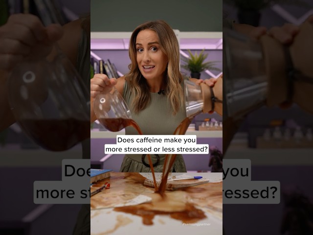 Shocking Stress Test - More Caffeine vs Less Caffeine #ad
