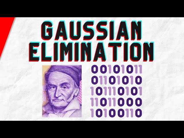 A Guide to Gaussian Elimination Method (and Solving Systems of Equations) | Linear Algebra