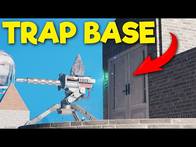 Building A Trap Base In The NEW FREE RUST!?