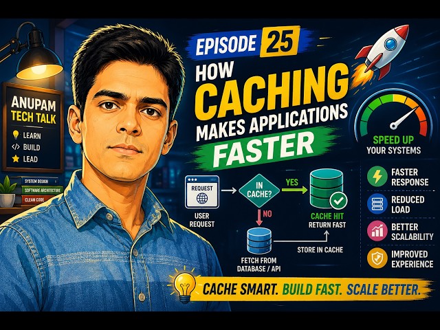 Day 25 - Caching Explained: How Applications Become Faster