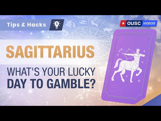 What is Sagittarius' Lucky Day Of The Week to Gamble? Find Your Lucky Numbers to Play!