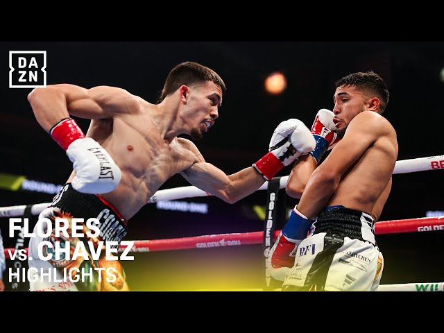 Manuel Flores vs Jorge Chavez Highlights