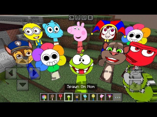 Sprunki Oc Om Nom in Minecraft PE