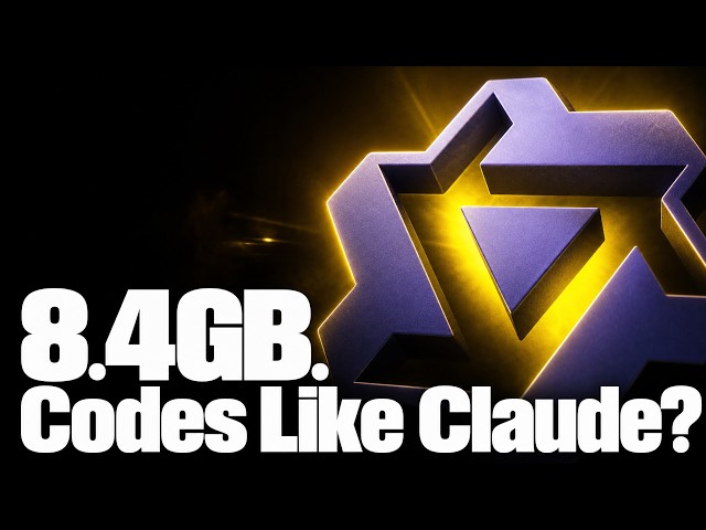 Claude Grade Coding From An 8.4GB Local AI Model