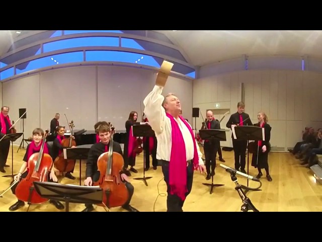 Ukulele Concerto Recital Hall Performance - Richard Durrant in 360