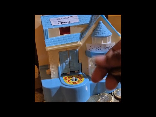 Live ASMR Piggy Bank Dog House | Relax sleep Sounds  #shorts #asmr #trending #shortsfeed