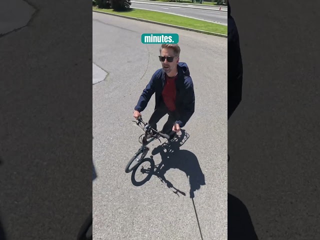 Navigating a big-box complex by foot, bike & car. #bike #urbandesign