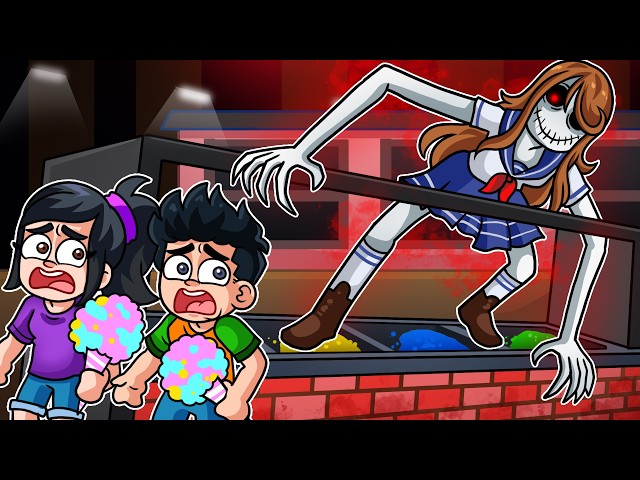 WE OPENED A CANDY SHOP AT MIDNIGHT AND IT WAS THE WORST EVER | COTTON CANDY SHOP (ROBLOX) | ADRI SF