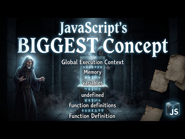 JavaScript Execution Context Finally Explained! (Memory Creation + Call Stack)