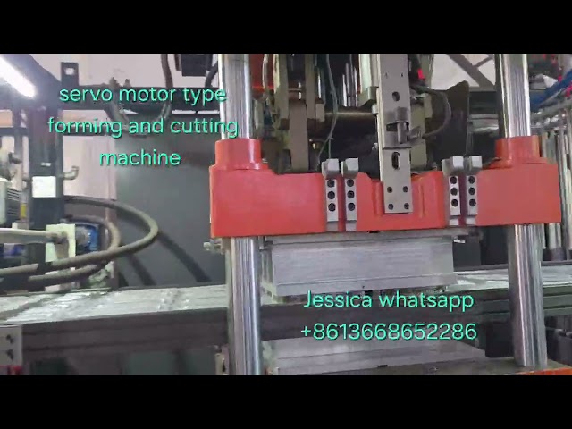 Fully Automatic Plastic PET Sheet Food Container Thermoforming Machine #machine