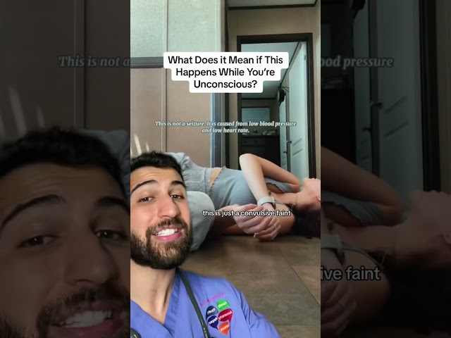 What Does it Mean if This Happens While You’re Unconscious? #fainting Convulsive syncope, also known