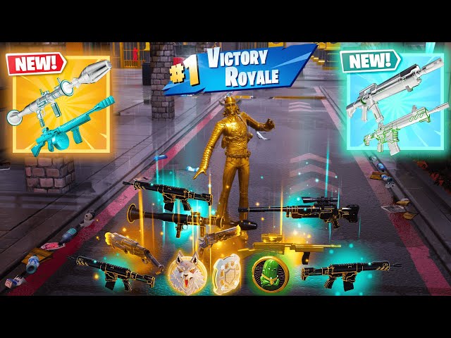 ALL MYTHIC AND EXOTIC GUNS IN FORTNITE (NEW! Fortnite Chapter 6 Season 2)