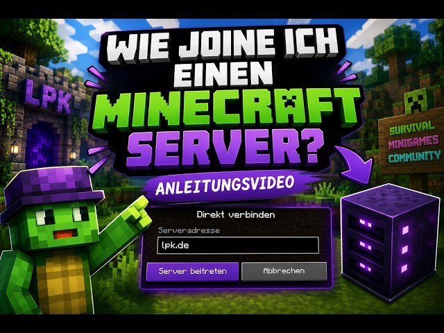 How to add a Minecraft server on PC, Mobile & Console (Bedrock + Java) - How to join a server in MC