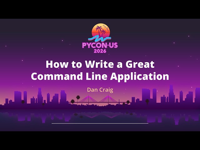 How to Write a Great Command Line Application - Dan Craig