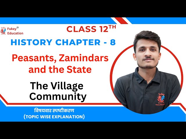Life in the Mughal Village 🏡 | The Village Community | Class 12 History