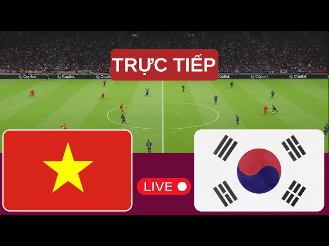 🔴Trực tiếp u23 Việt Nam vs u23 Hàn Quốc  Cúp bóng đá châu Á AFC 2026 - simulation Pes 21