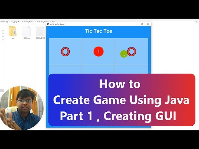 #Part 1 - Tic Tac Toe Training | Creating GUI | How to create TicTacToe Game using java (HINDI)