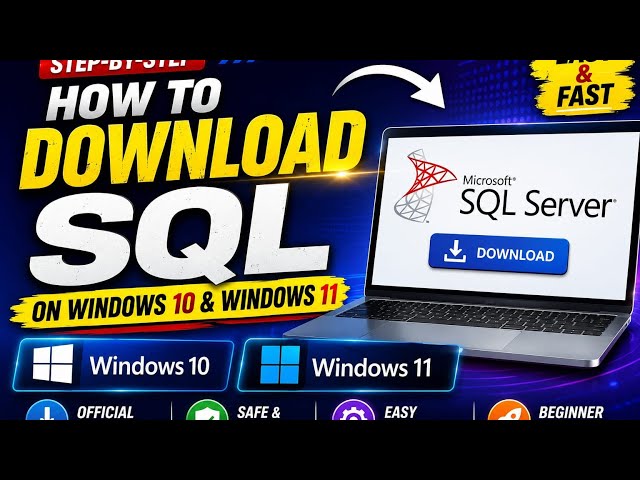 How to Install SQL Server 2026 on Windows [2026] with SQL Server Management Studio 22 