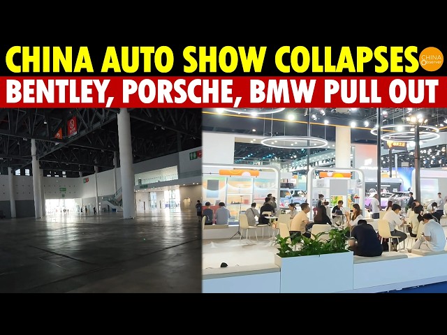 China Auto Show Collapses: Bentley, Porsche, BMW, Mercedes And More All Pull Out — Not Even For Free