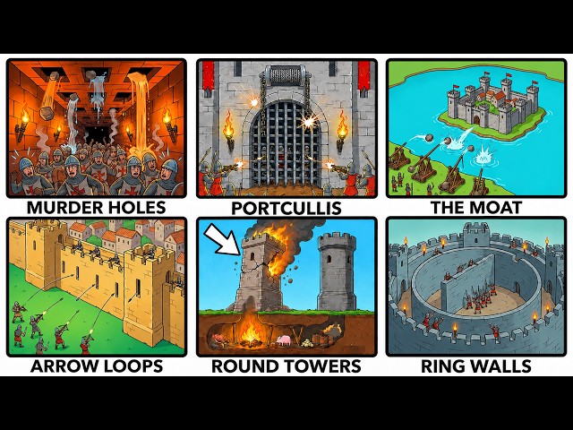 Every Genius Medieval Castle Defense System Explained