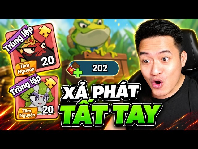 New Exclusive Code. Spending 200 Recruitment Tickets to Test Red Hero Rates - Tieu Cuong 3Q