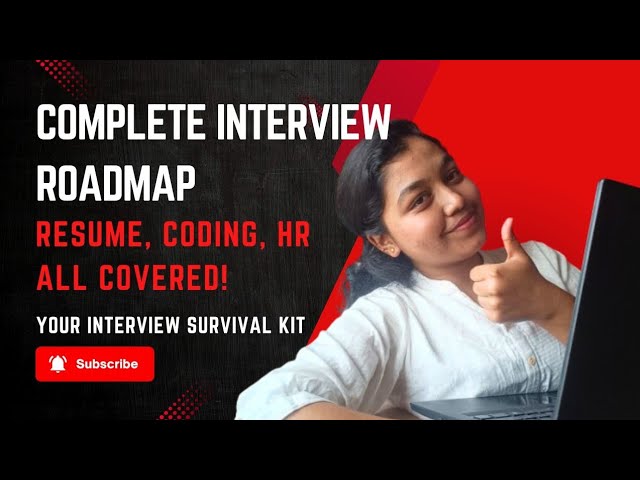 🎯Complete Interview Guide for BE/BTech Students From Resume to Offer letter | AI Tools + Coding Qs.