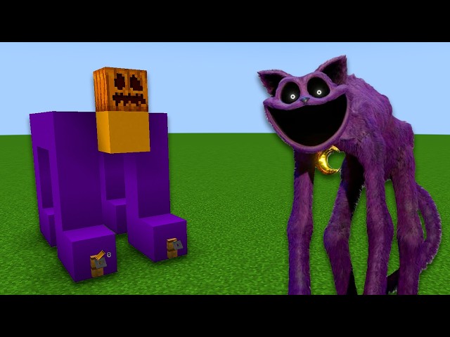 POPPY PLAYTIME CHAPTER 3 CatNap MOD IN MINECRAFT!