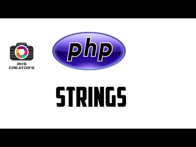 PHP Strings || php in tamil
