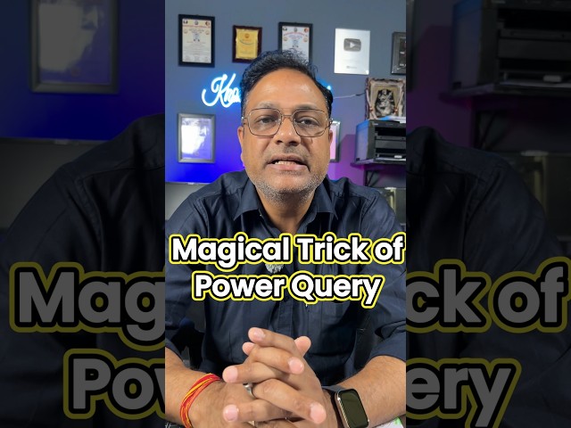 😎Magic of Power Query 🔥Merge 3 Excel File in 1 Sheet #shorts #excel #exceltutorial #computer
