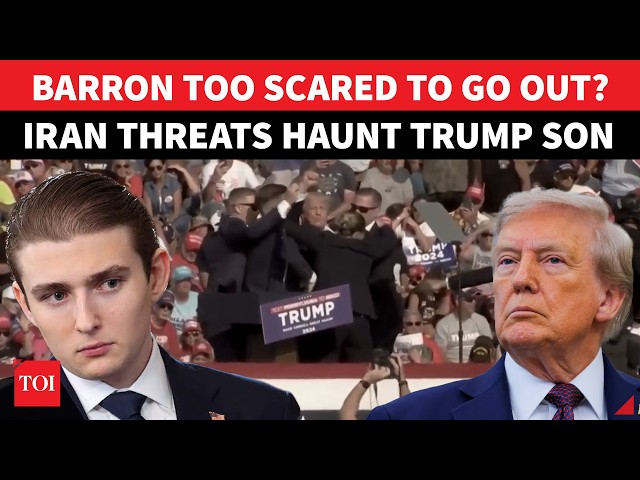 ‘TOTALLY SCARED OF IRAN…’: Barron Trump’s SHOCKING Life in Hiding After Attempts on Father’s Life