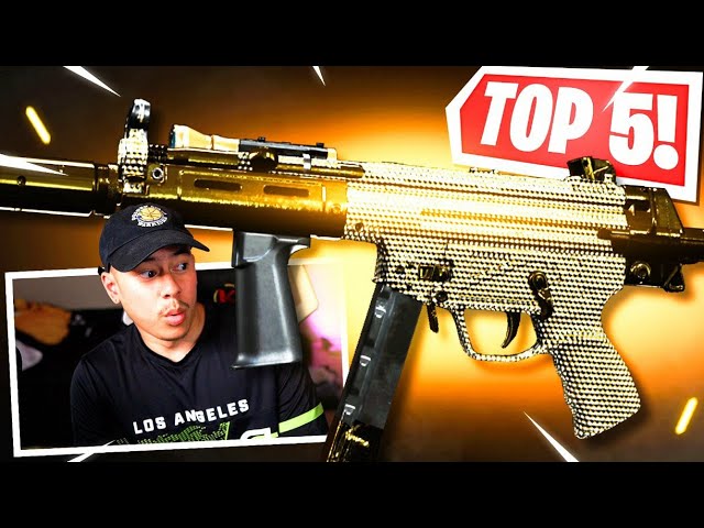 Final Top 5 Fastest Killing Guns in Cold War! (Best Class Setups)