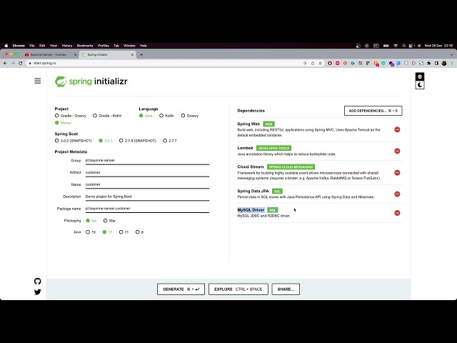 Microservices : Event-Driven with Spring Cloud Stream (Apache Kafka) - Project Setup 02