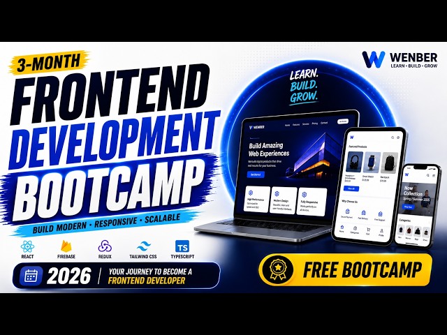 Frontend Development Full Course | HTML, CSS, JavaScript, React, Redux & Firebase | ነፃ ሙሉ ኮርስ