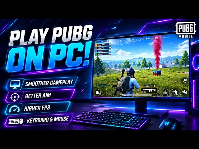 How to Play PUBG Mobile on PC (2026) 🔥 EASY Emulator Setup Guide