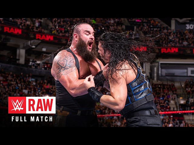 FULL MATCH: Roman Reigns & Braun Strowman vs. Drew McIntyre & Dolph Ziggler: Raw, August 27, 2018