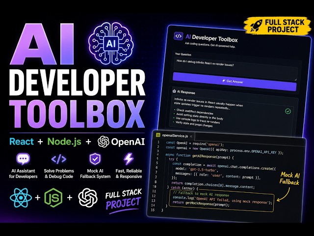 Building an AI Developer Toolbox from Scratch (React + Express + OpenAI)