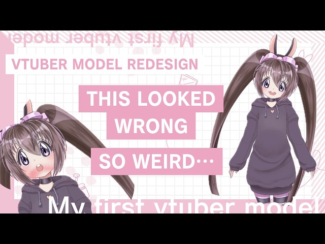 From Old to New: Redesigning My VTuber Model 🐰✨