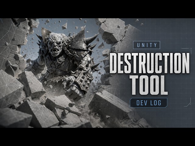 Building a Mesh Destruction Tool in Unity | Dev Log