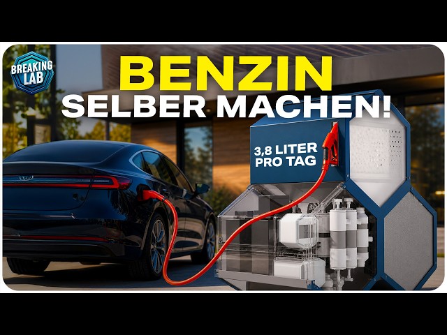 Benzin selber machen: Technologie kommt noch dieses Jahr!
