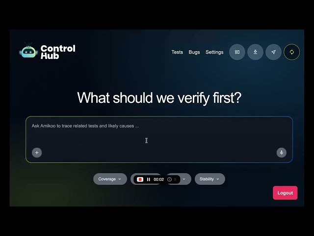 Amikoo: AI Agent That Finds Your QA Coverage Gaps + Writes Playwright Tests