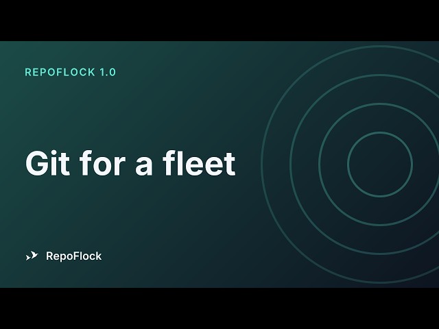 RepoFlock 1.0 — the Git dashboard for a fleet of repos