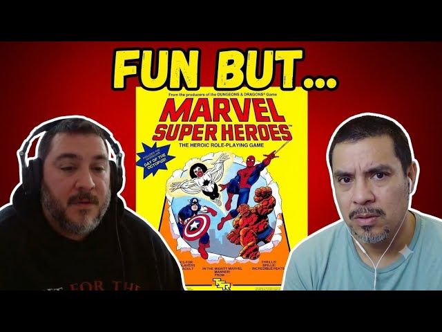 El antiguo sistema de daño del RPG de Marvel era divertido, pero tenía problemas (FASERIP)