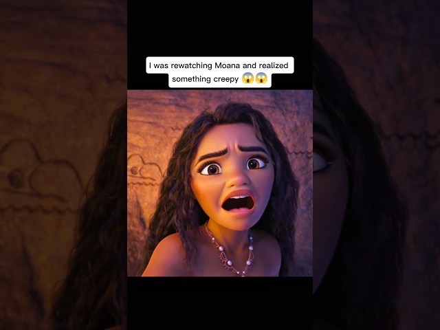 This Moana Theory is Actually Terrifying 😨🔥 #shorts #moana #disney #theory #moana2 #disneyplus
