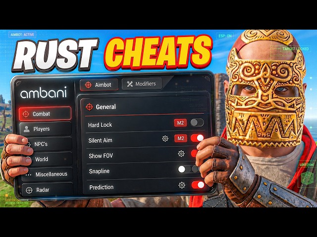 This Rust Cheat Has TOO MANY Features (Ambani Showcase) @TabzWare