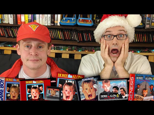 Home Alone Games with Macaulay Culkin - Angry Video Game Nerd (AVGN)